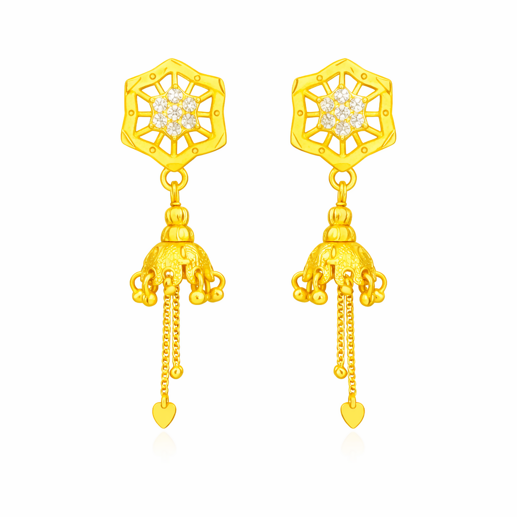 Gold Plated Earrings – Effortless Elegant Daily Wear Accessory