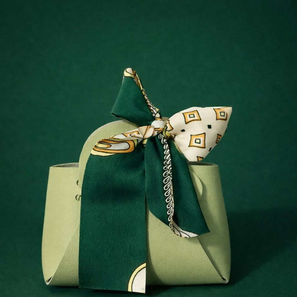 Mini Green Handbag Organizer – Stylish & Spacious for Women