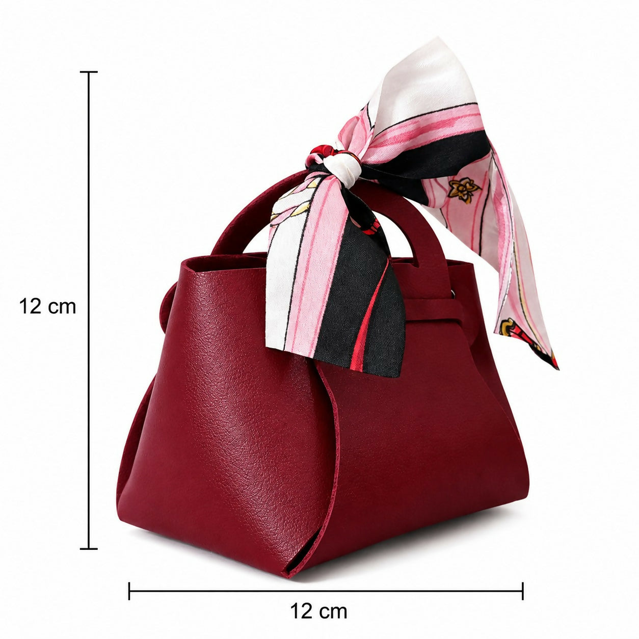 Mini Maroon Handbag – Elegant & Compact Accessory for Women & Girls