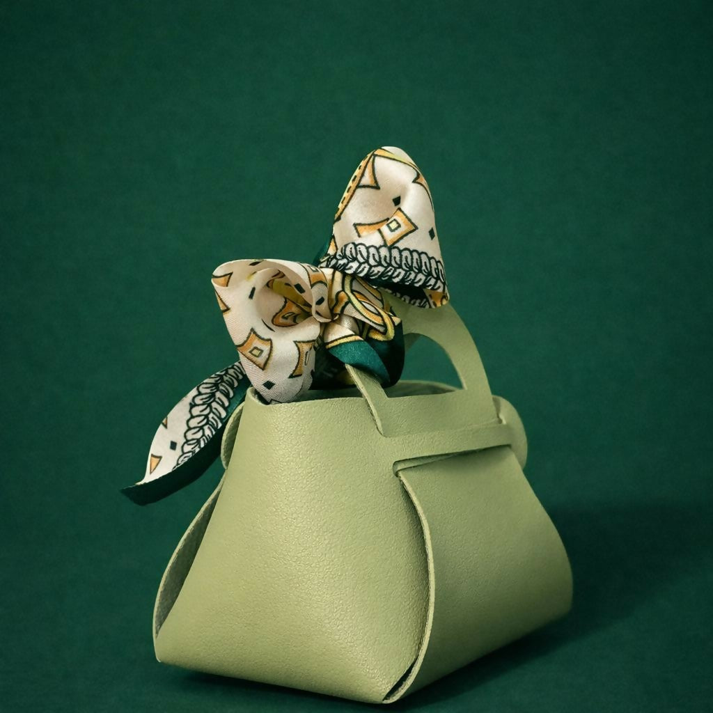 Mini Green Handbag Organizer – Stylish & Spacious for Women